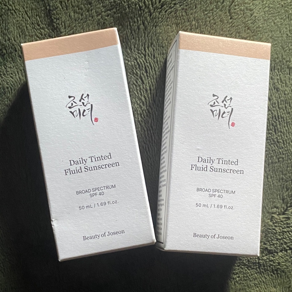 Korean Tinted Fluid Mineral Sunscreen SPF 40